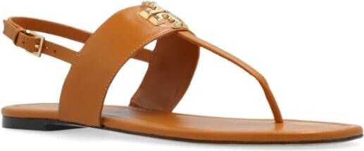 TORY BURCH Leren sandalen Eleanor Brown Dames