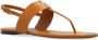 TORY BURCH Leren sandalen Eleanor Brown Dames - Thumbnail 4