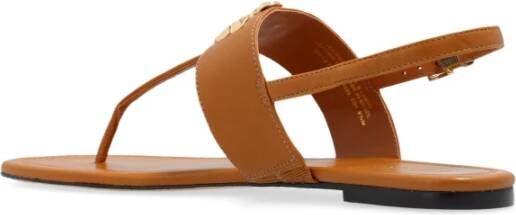 TORY BURCH Leren sandalen Eleanor Brown Dames