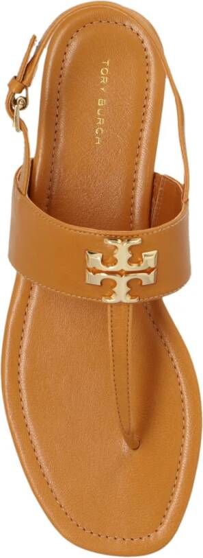 TORY BURCH Leren sandalen Eleanor Brown Dames