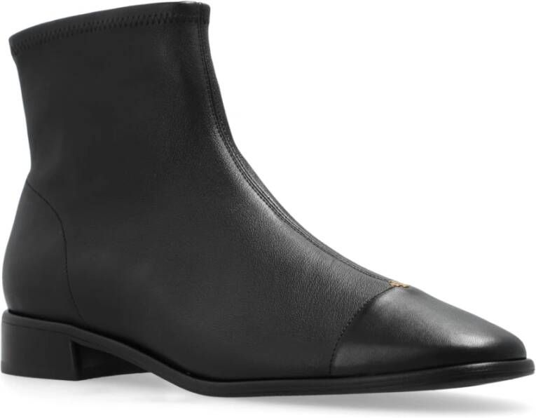 TORY BURCH Leren schoenen met hak Black Dames