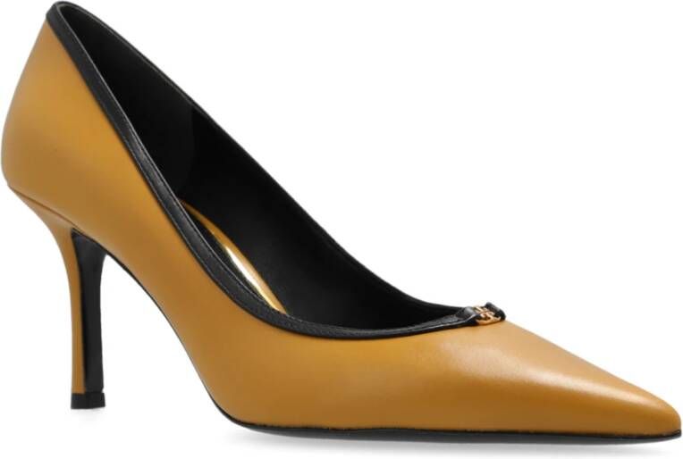 TORY BURCH Leren Stiletto's Yellow Dames