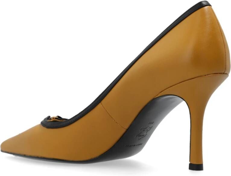 TORY BURCH Leren Stiletto's Yellow Dames