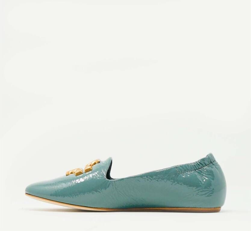 TORY BURCH Lichtblauwe Patentleren Ballerina Flats Blue Dames