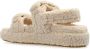 TORY BURCH Shearling Sport Sandalen in Beige Dames - Thumbnail 5