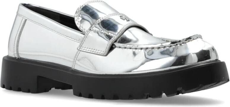 TORY BURCH Lug loafers schoenen Gray Dames