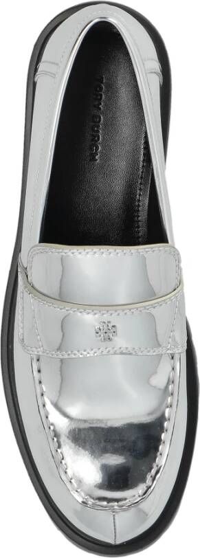 TORY BURCH Lug loafers schoenen Gray Dames