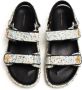 TORY BURCH Mesh Sequin Sandalen Double T Motif Multicolor Dames - Thumbnail 5