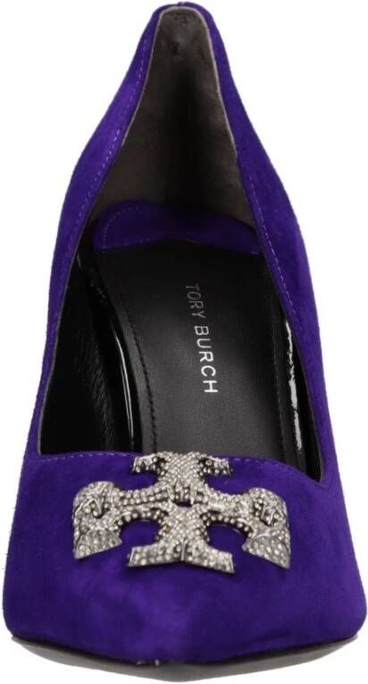 TORY BURCH Met hak paars Purple Dames