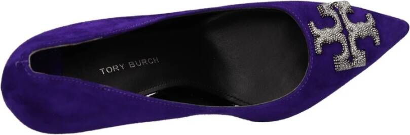 TORY BURCH Met hak paars Purple Dames