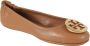 TORY BURCH Metalen Logo Ballet Flats Brown Dames - Thumbnail 2