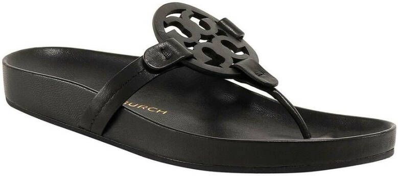 TORY BURCH Cloud Sandalen Stijlvol en Comfortabel Schoeisel Zwart Dames