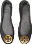 TORY BURCH Loafers & ballerina schoenen Minnie Travel Ballet With Metal Logo in zwart - Thumbnail 9