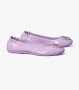 TORY BURCH Minnie Travel Balletschoenen Purple Dames - Thumbnail 2