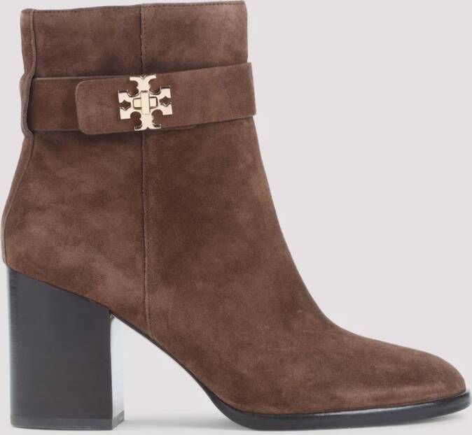 TORY BURCH Neutrale enkellaarzen voor vrouwen Brown Dames