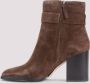 TORY BURCH Neutrale enkellaarzen voor vrouwen Brown Dames - Thumbnail 4