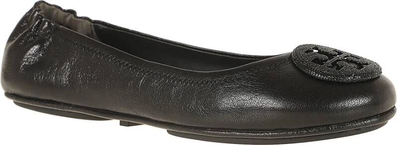 TORY BURCH Pave Logo Reis Ballet Flats Black Dames