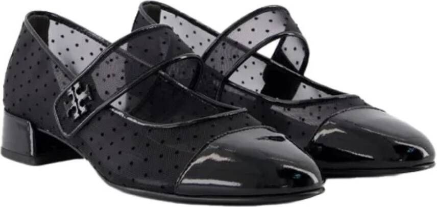 TORY BURCH Plastic flats Black Dames