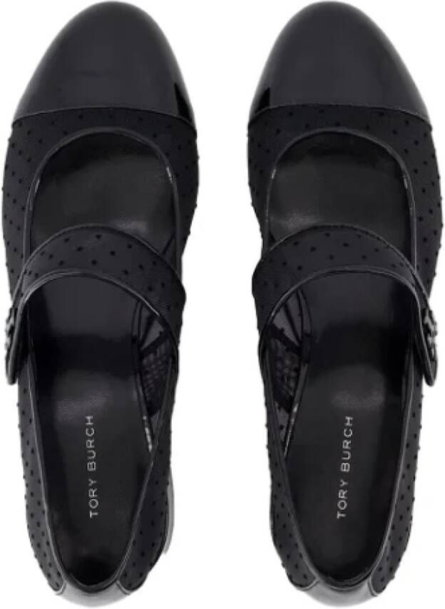 TORY BURCH Plastic flats Black Dames