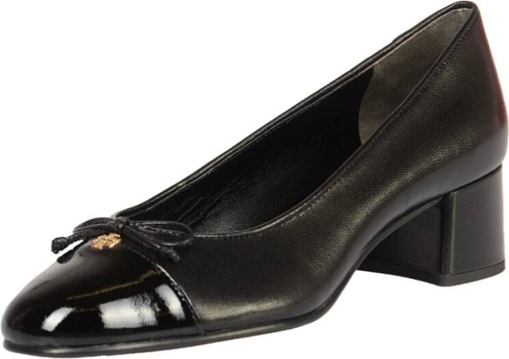 TORY BURCH Platte schoenen met strik Black Dames