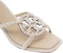 TORY BURCH Rhinestone Slip-On Sandalen Grijs Gray Dames - Thumbnail 4