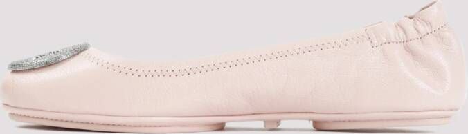 TORY BURCH Roze Leren Ballerina Schoenen Pink Dames