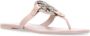 TORY BURCH Roze Leren Sandalen met Kristal Logo Pink Dames - Thumbnail 3