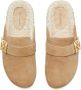 TORY BURCH Bruine Leren Pantoffels Elegante Stijl Brown Dames - Thumbnail 13