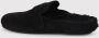 TORY BURCH Shearling Muiltjes met Logo Gesp Detail Black Dames - Thumbnail 4