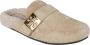 TORY BURCH Shearling Mule Sandalen Beige Dames - Thumbnail 2