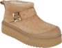 TORY BURCH Shearling Platform Laarzen Brown Dames - Thumbnail 2