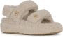 TORY BURCH Shearling Sport Sandalen in Beige Dames - Thumbnail 8