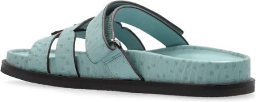 TORY BURCH Slides Ines Blue Dames