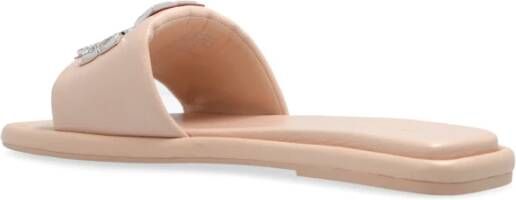 TORY BURCH Slides met logo Pink Dames