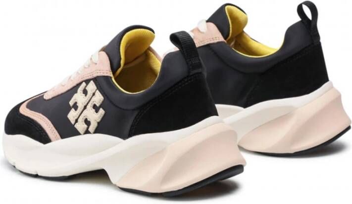 TORY BURCH Stijlvolle sneakers voor de modebewuste vrouw Zwart Dames