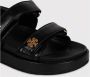 TORY BURCH Sporty Kira Sandaal met Klittenbandsluiting Black Dames - Thumbnail 3