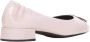 TORY BURCH Stijlvolle Balletflats met Dubbel-T Logo Pink Dames - Thumbnail 3