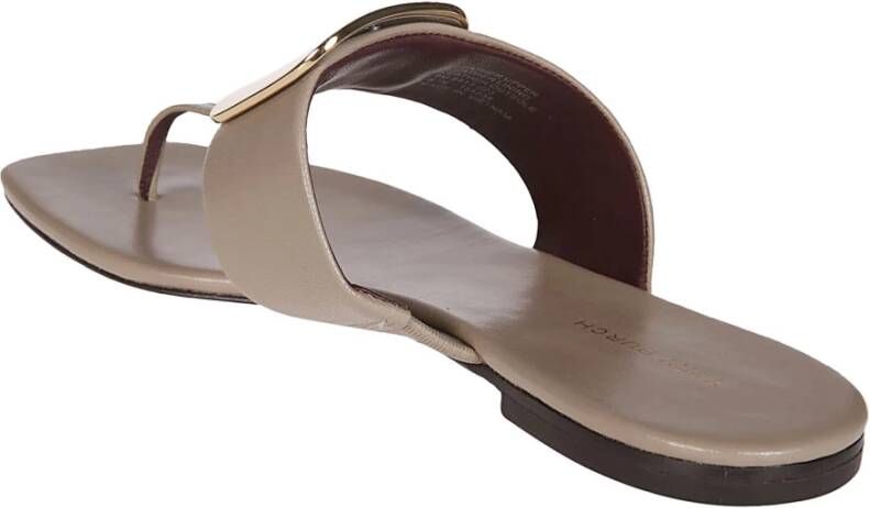 TORY BURCH Stijlvolle Sandaal Slippers Beige Dames