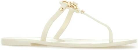 TORY BURCH Stijlvolle Sandalen voor de Zomer Beige Dames