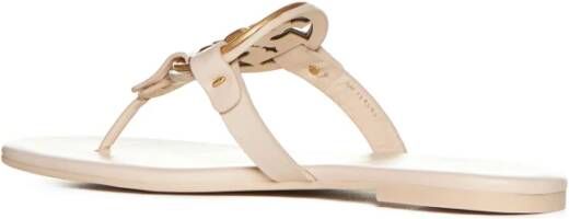 TORY BURCH Stijlvolle Sandalen voor Vrouwen Beige Dames