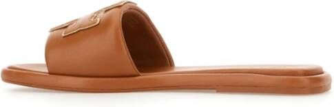 TORY BURCH Stijlvolle Sandalen voor Vrouwen Brown Dames