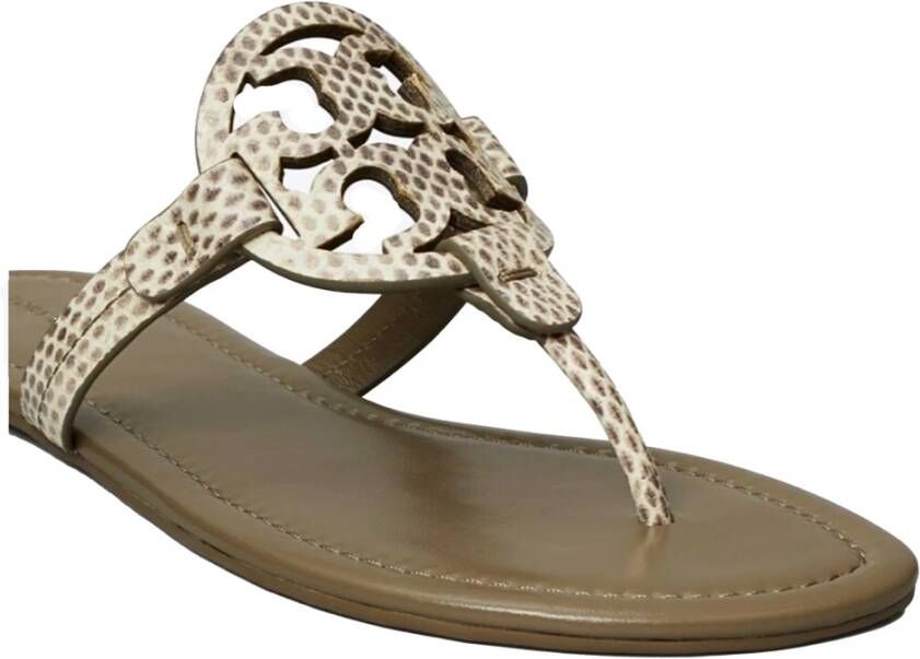 TORY BURCH Stijlvolle Sandalen voor Vrouwen Gray Dames