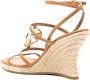 TORY BURCH Stijlvolle Zeppe voor een trendy look Beige Dames - Thumbnail 2