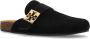 TORY BURCH Zwarte platte loafers met logodetail Black Dames - Thumbnail 5