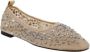 TORY BURCH Ballerina's met glinsterende kristallen Beige Dames - Thumbnail 12