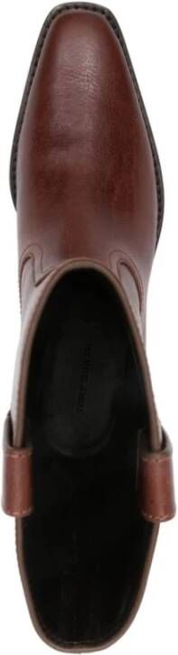 TORY BURCH Westerse Enkellaars Brown Dames