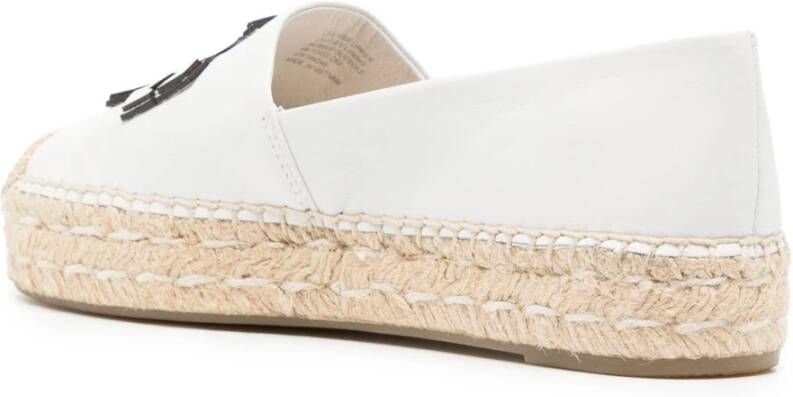 TORY BURCH Witte Elegante Espadrille Flats White Dames