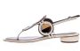 TORY BURCH Witte Leren Pan Sandalen White Dames - Thumbnail 3