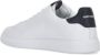 TORY BURCH Witte Leren Sneakers met Logo White Dames - Thumbnail 3