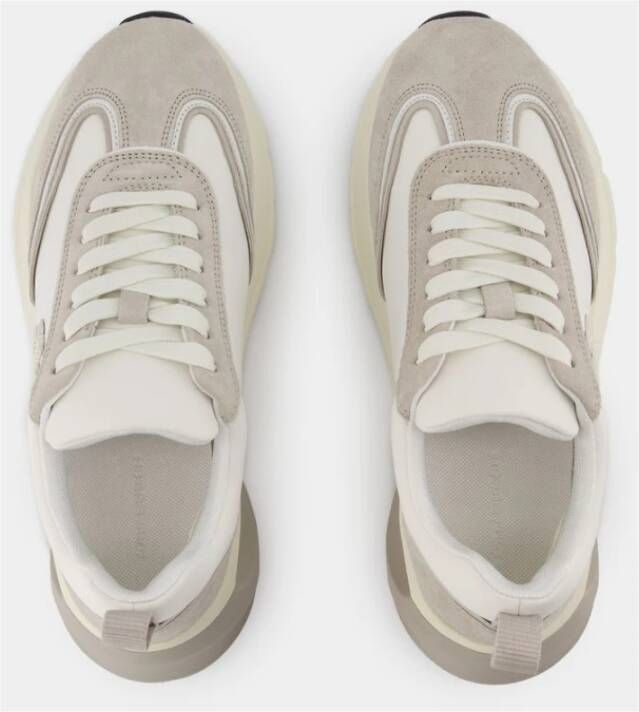 TORY BURCH Witte Leren Trainer Sneakers White Dames